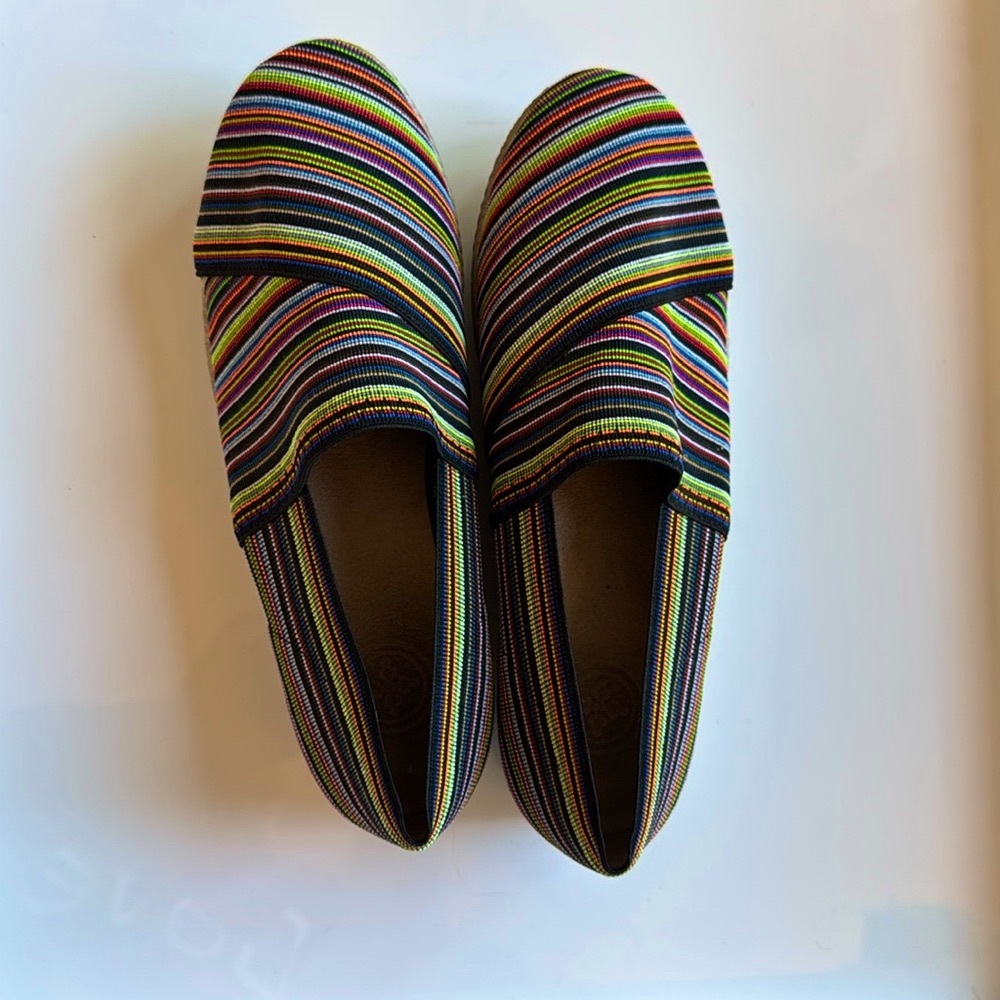 Handmade adorable striped Espadrille